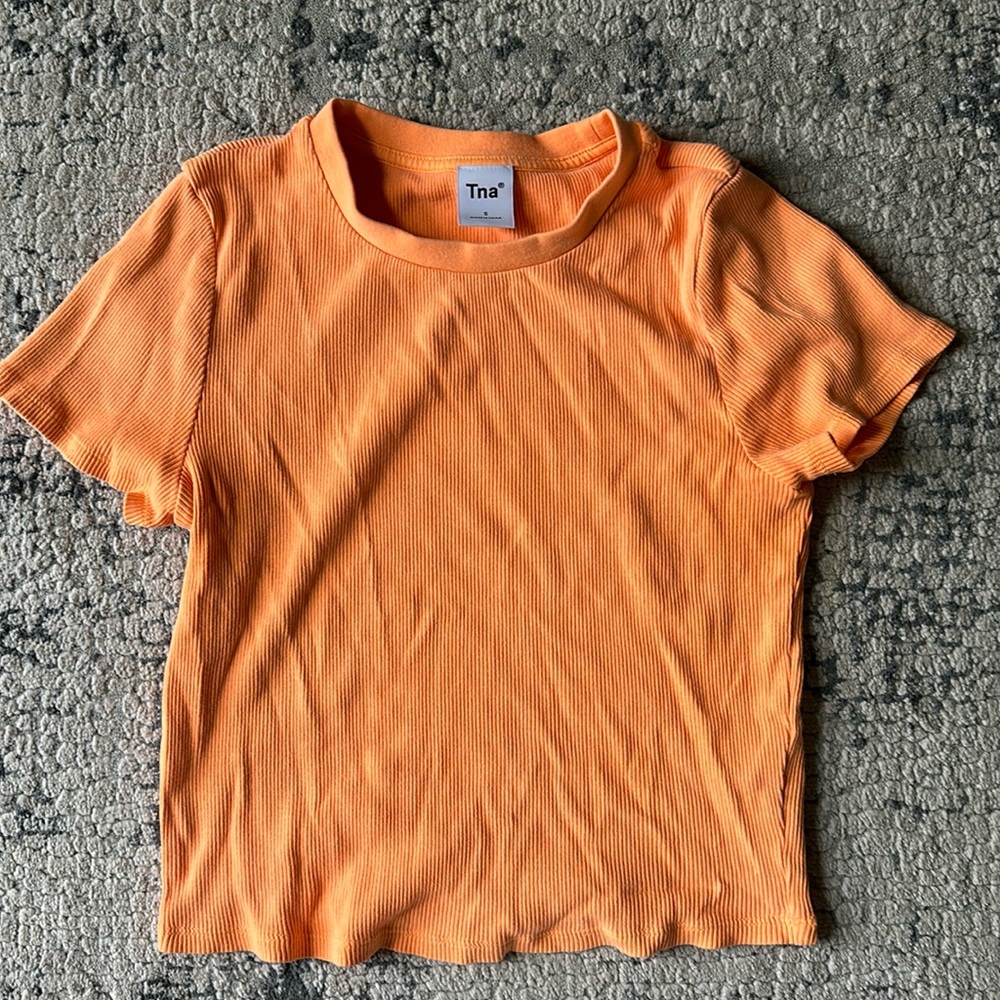 TNA ribbed t shirt